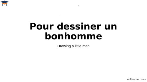 French - Pour dessiner un bonhomme