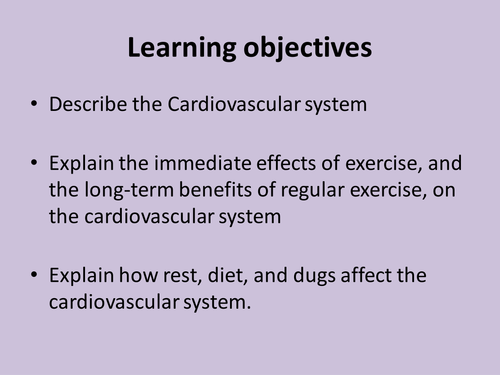GCSE - Cardiovascular Fitness
