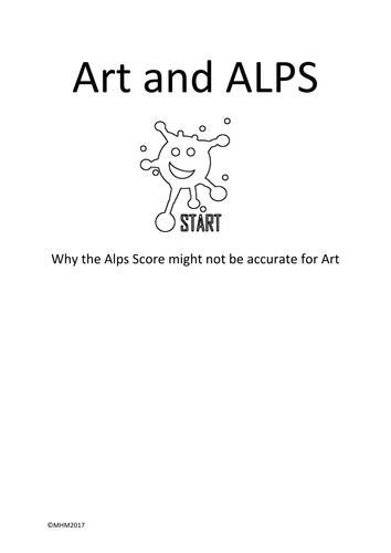 ART. Why ALPS score might not be accurate for ART.