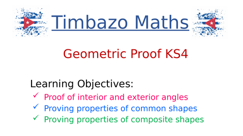 KS4 Geometric Proof