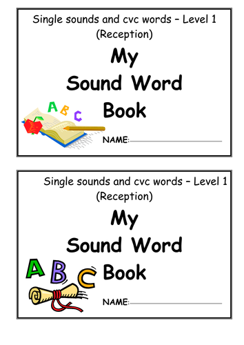 Sound word booklet - Level 1
