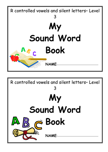 Sound word booklet - Level 3