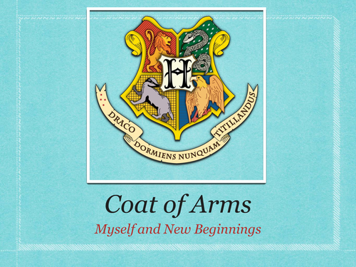 Introductory Activity for Junior Pupils (Coat of Arms and Interview)