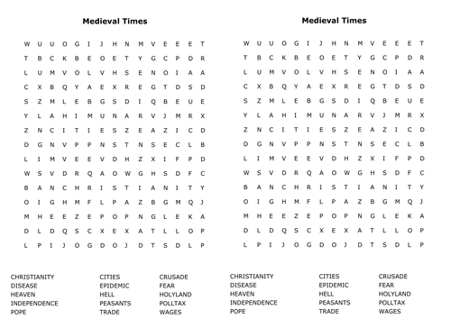 KS3 Wordsearches