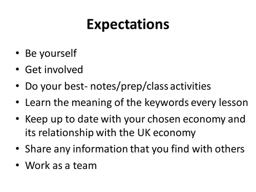 Macroeconomic Objectives