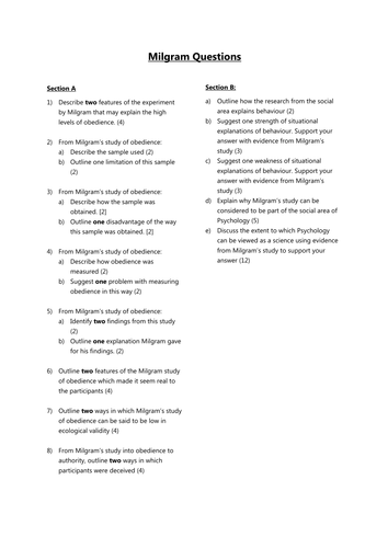 Core Studies AS Level homework pack