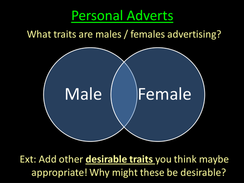 Psychology: Sexual Selection (Evolutionary Explanation of Relationships)