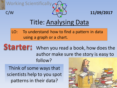 Activate 1:  Working Scientifically 1.4  Analysing Data