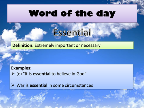 GCSE RS/RE lesson for Christianity  - Nature of God - fully resourced