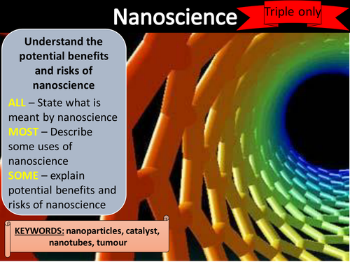 AQA trilogy GCSE Nanoscience (Triple only)
