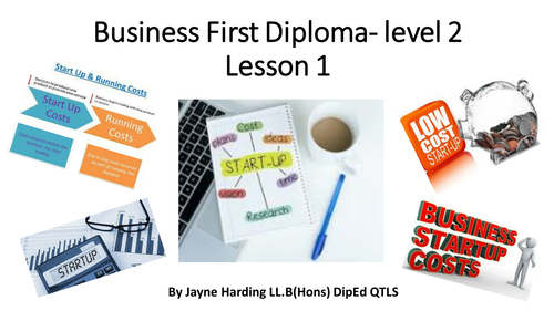 BTEC first level 2 - start-up costs & operating costs