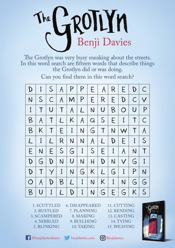 The Grotlyn - Word Search
