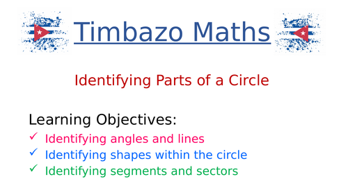 Identifying Parts of Circles