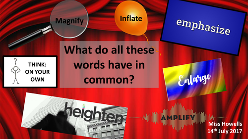 30 minute Berkoff Lesson that can be extended