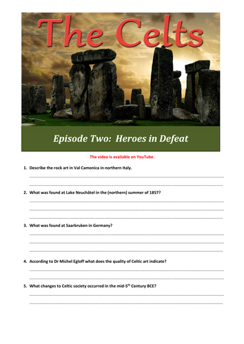 The Celts.  Episode 2: Heroes in Defeat