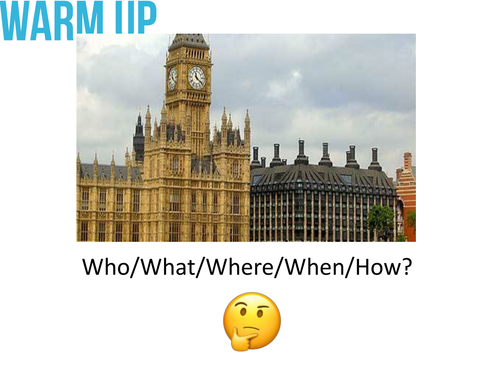 Introduction to Parliament and Making Acts of Parliament