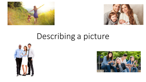 Edexcel GCSE - Picture description