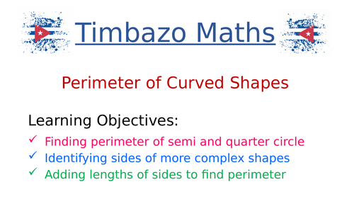 Perimeter of Curved Shapes