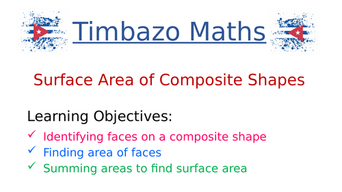 Surface Area of Composite Shapes