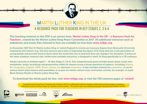 Martin Luther King in the UK: beyond the harmless hero