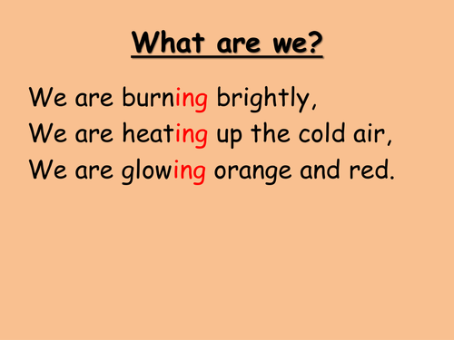 KS1 Poetry - Riddles - Fireworks