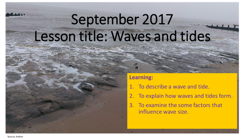 Waves and tides - How they form?