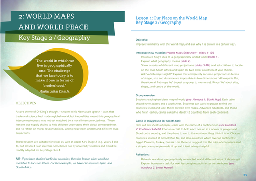World Maps and World Peace