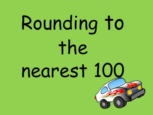 Rounding to the nearest 100 and 1000