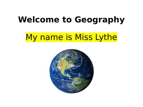 Connect Me Unit of Work - Geographical Concepts