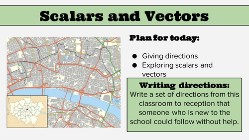 KS4 Lesson: Scalars and Vectors | Teaching Resources