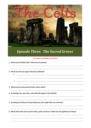 The Celts Episode 3: The Sacred Groves