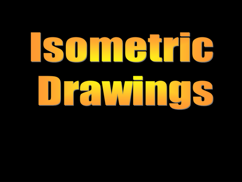 Isometric drawing introduction
