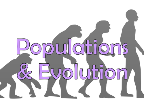 AQA A-Level Populations and Evolution
