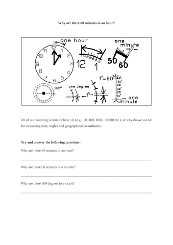 Why We Count Time in 60s: Babylonian Math