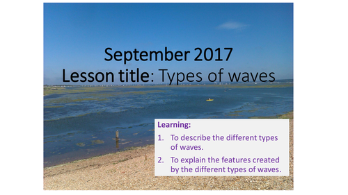 Destructive and constructive waves (Types of waves)