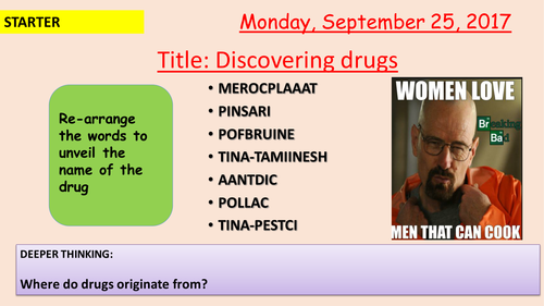 AQA new specification-Discovering drugs-B6.3