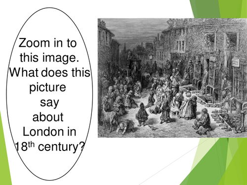 London - Blake - Low Ability PPT and Worksheet