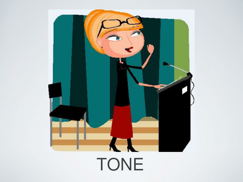 Lesson 5 in The Study of Spoken Language / Speeches - Tone