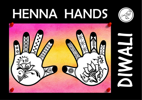 Diwali - ‘Henna Hands’ art activity