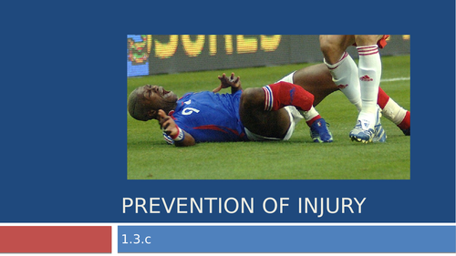 Injury Prevention and Hazards GCSE PE