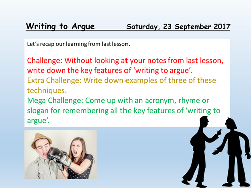 Writing to Argue 2