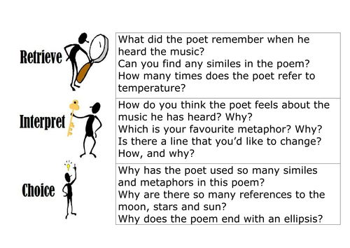 simile and metaphor poems