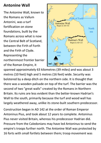 Antonine Wall Handout