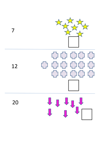 Counting on from a given number - numbers up to 30