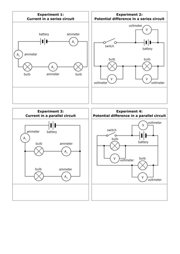 Series and parallel circuit rules | Teaching Resources