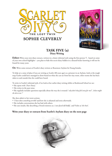 Scarlet and Ivy: Diary Writing