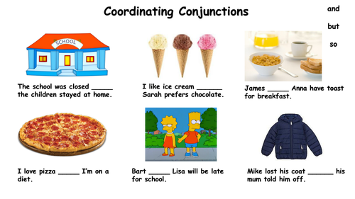 Coordinating Conjunctions (SEN/LA)