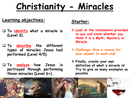 Christianity - Miracles