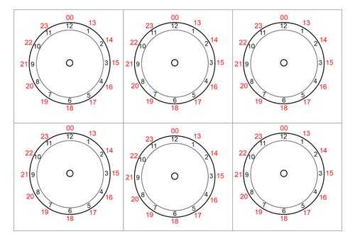 12 and 24 clock conversion