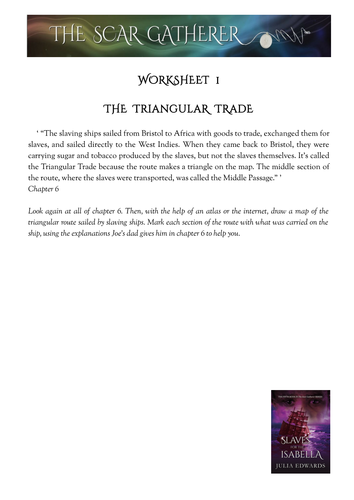 Slave Trade class reader teaching resources pack